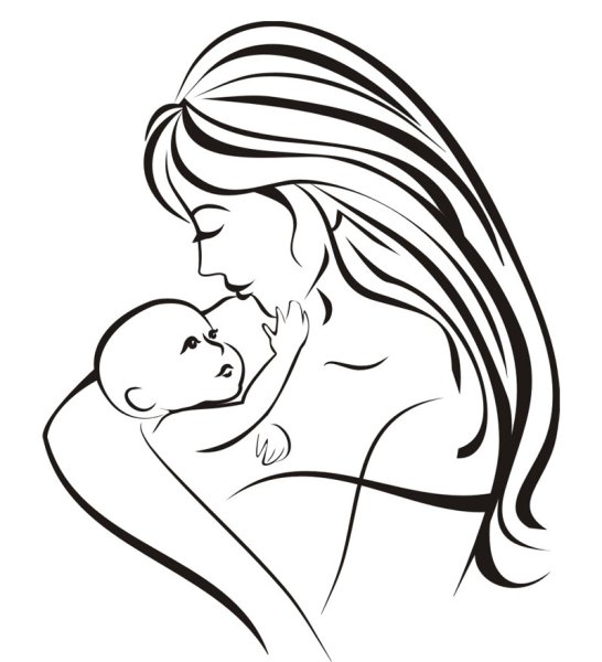 Рисунок ко Дню матери