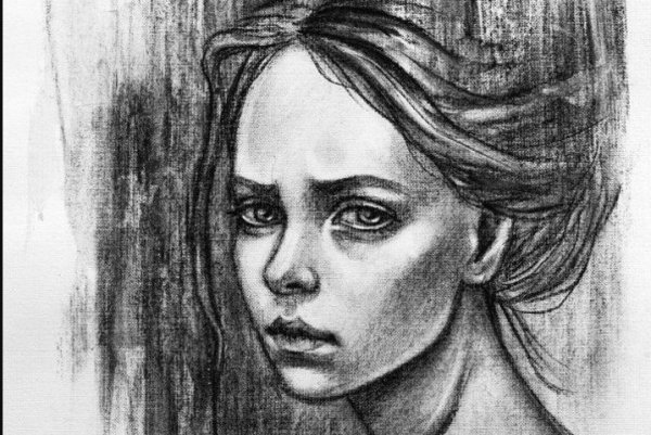 Zhaoming Wu портреты углем