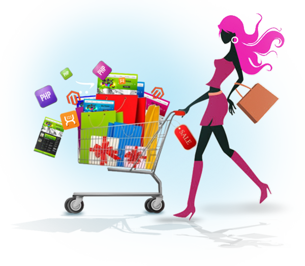 Шоппинг иллюстрация