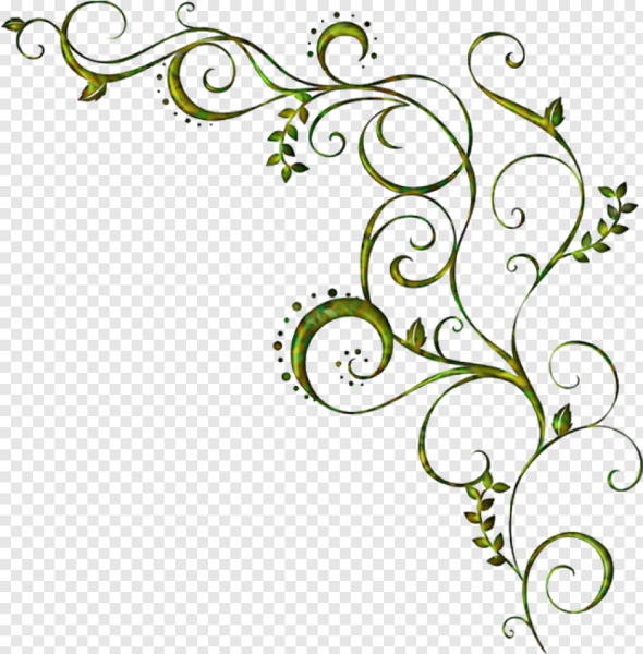 Угловой узор прозрачный