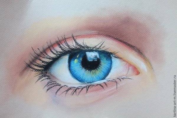 Глаза мультяшные
