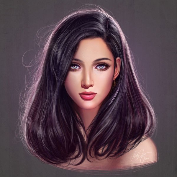 Волосы иллюстрация