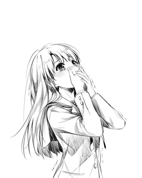 Аниме девушки Манга