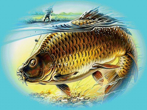 Арты на тему рыбалки