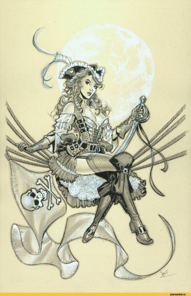 Пиратки арт тату