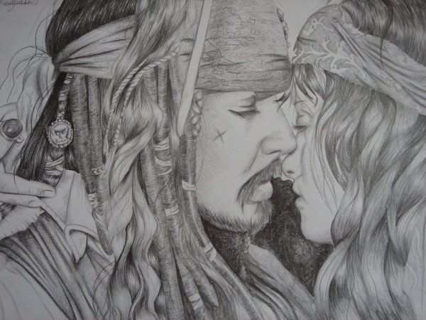 Джек Воробей и Анжелика