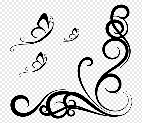 Красивые завитки