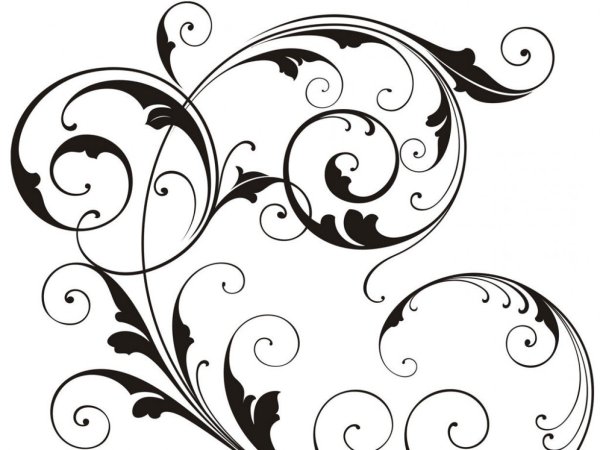 Узоры без фона