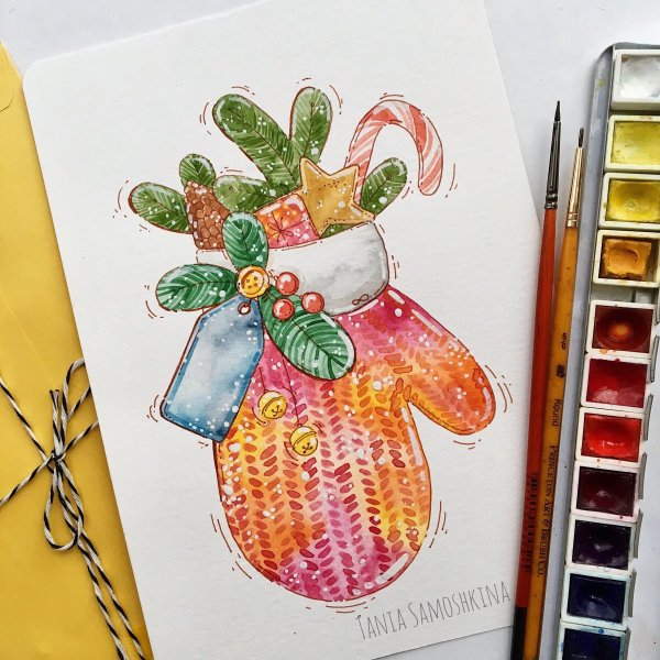 Рисунки для скетчбука черной ручкой легкие