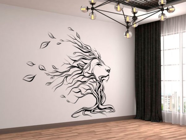 Эскизы рисунков на стену