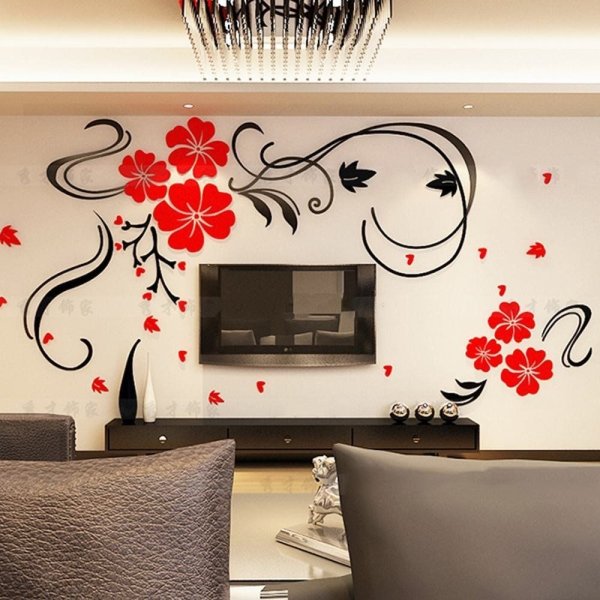 Дизайнерские узоры на стенах