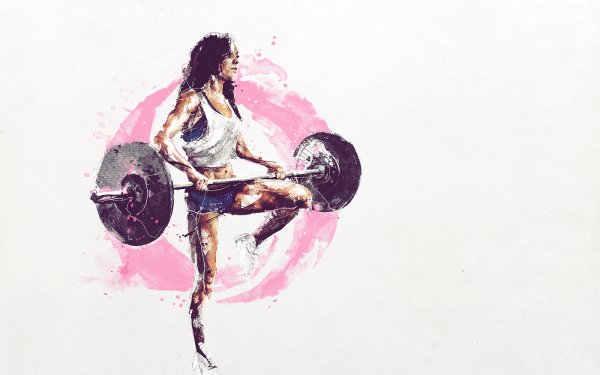 Гимнастка рисунок