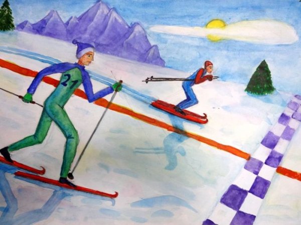 Композиция на тему спорт хоккей