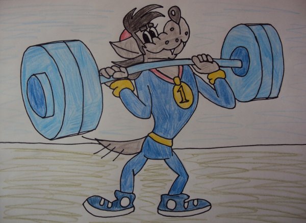 Спортивные рисунки