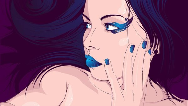 Нарисовать девушку