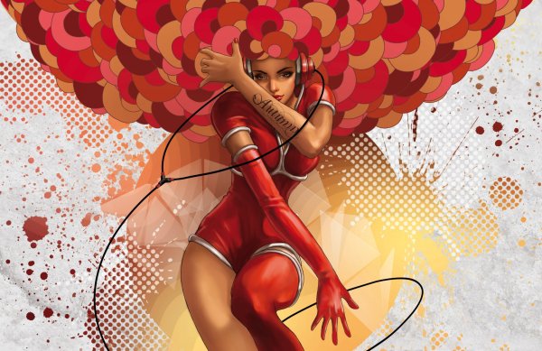 Обои Рисованные девушки