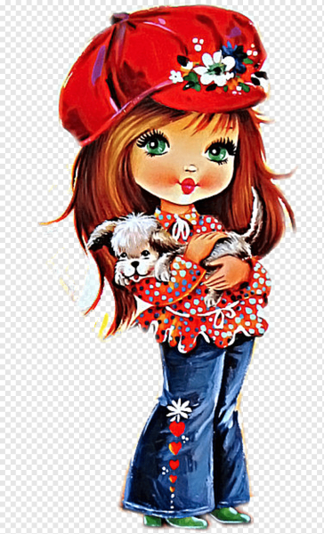 Раскраска. Модница