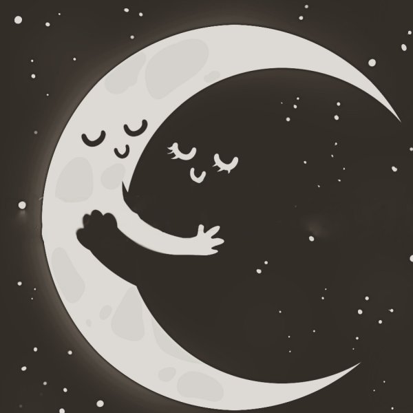 Нарисовать луну