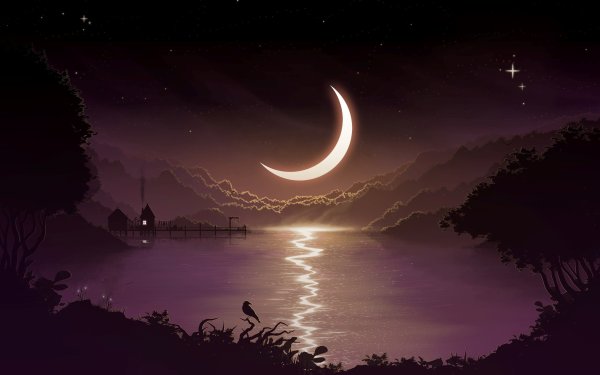 Векторная Луна