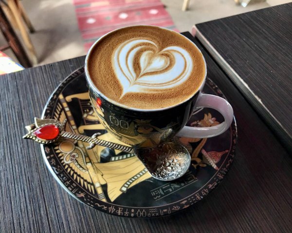 Красивый кофе