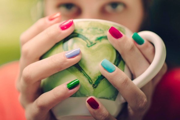 Накрашенные ногти