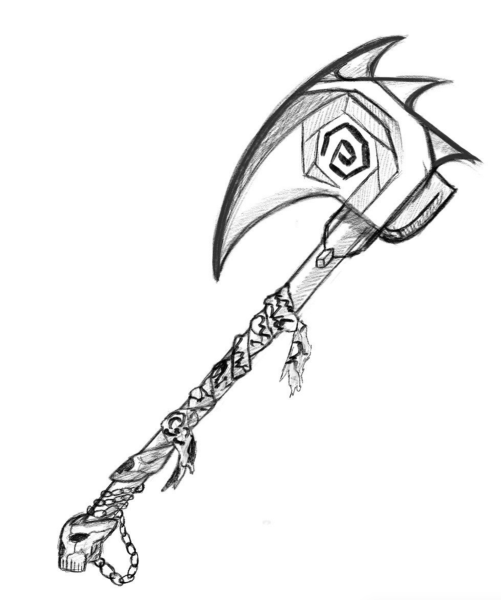 Эскизы топоров