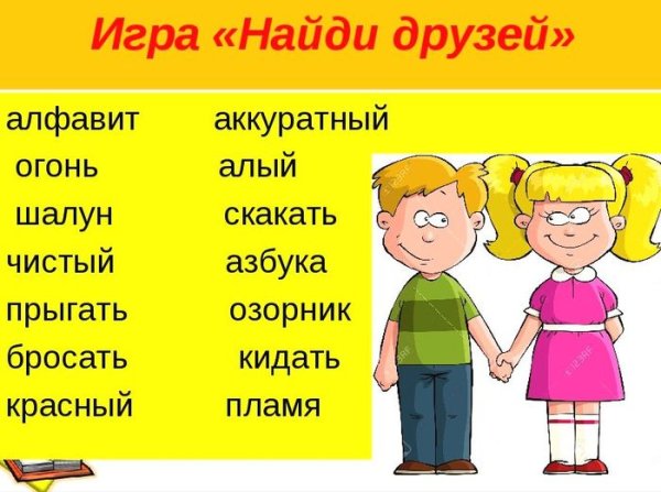 Задания по теме синонимы 2 класс