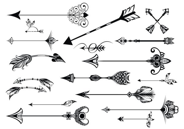 Узор стрела