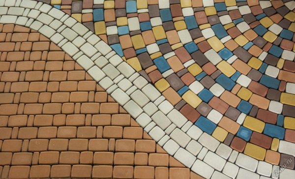 Раскладка брусчатки Классико