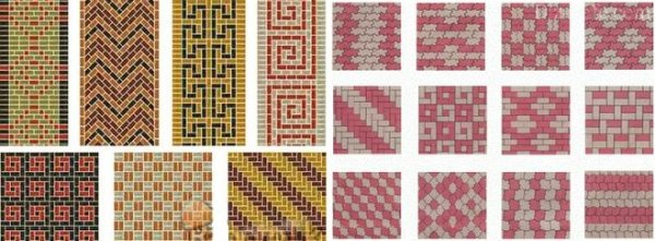 Вибропрессованная тротуарная брусчатка