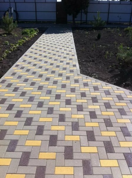 Схема раскладки брусчатки старый город