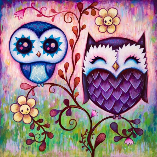 Нарисовать сову