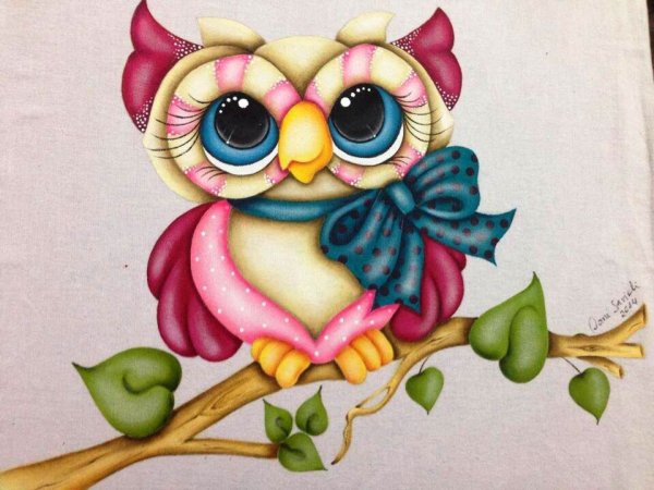 Сова рисунок