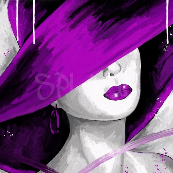 Сью Хэлстенберг дама в шляпе