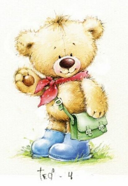 Иллюстрации Марины Федотовой мишки