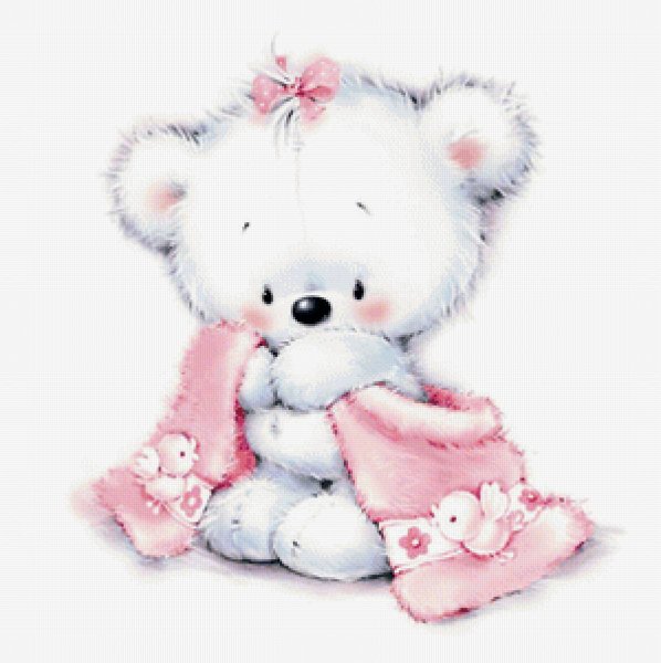 Мишка рисунок карандашом