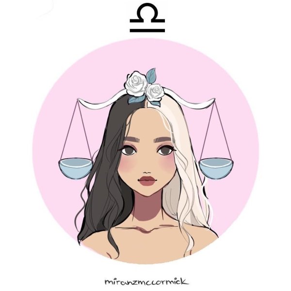 Весы зодиака Эстетика