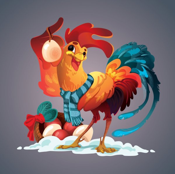 Новогодний петушок