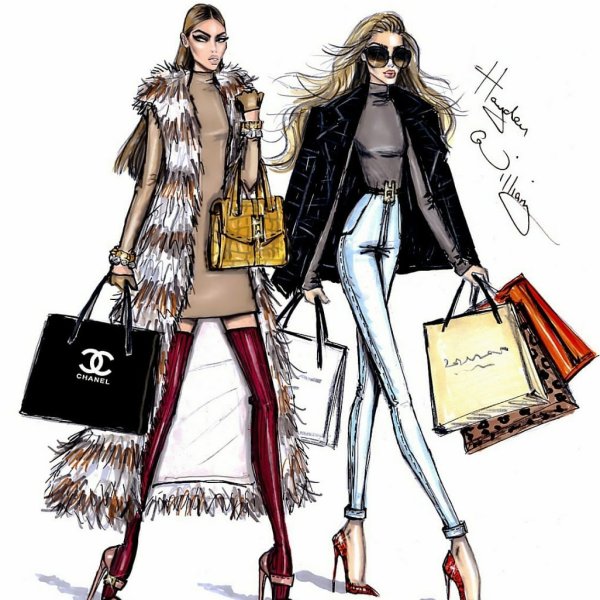 Фэшн иллюстрация