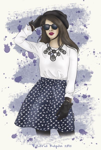 Holly Nichols Fashion иллюстрации