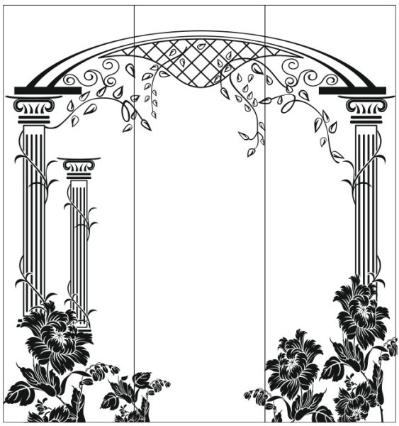 Узор арка