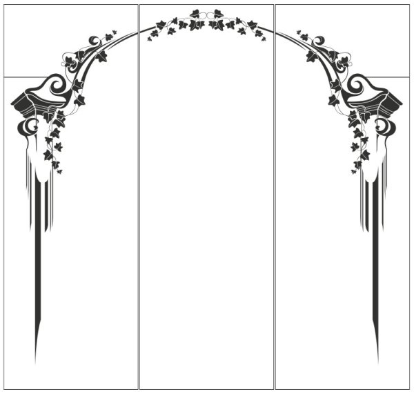Орнамент арка