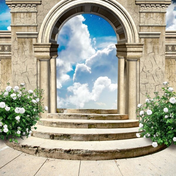 Арка с колоннами