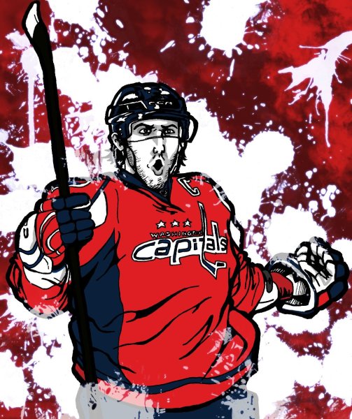 Хоккей Овечкин арт