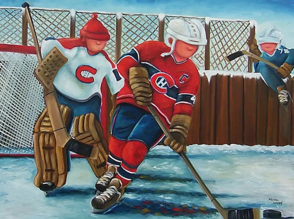 Нарисовать хоккей