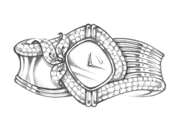 Нарисовать браслет