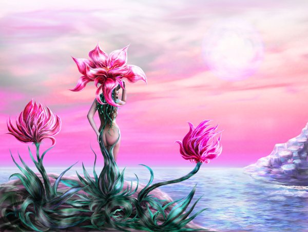 Фантазийные цветы