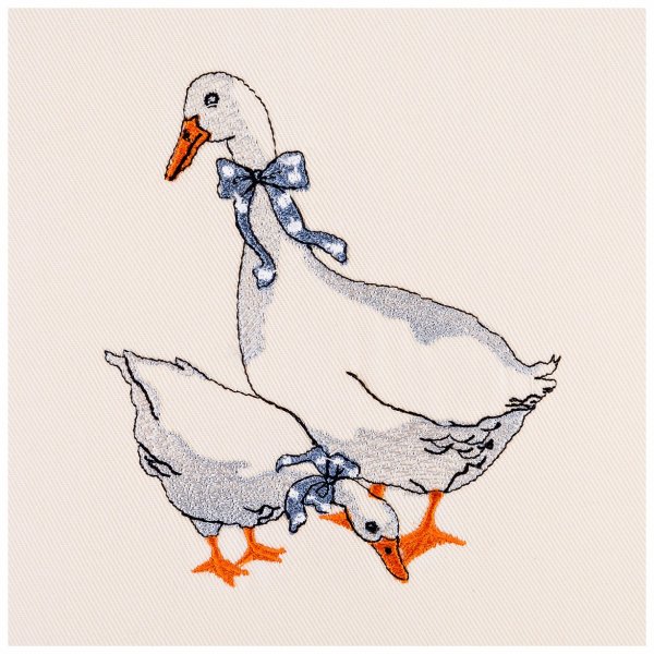 С гуся вода