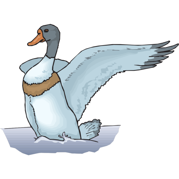 Гусь клипарт