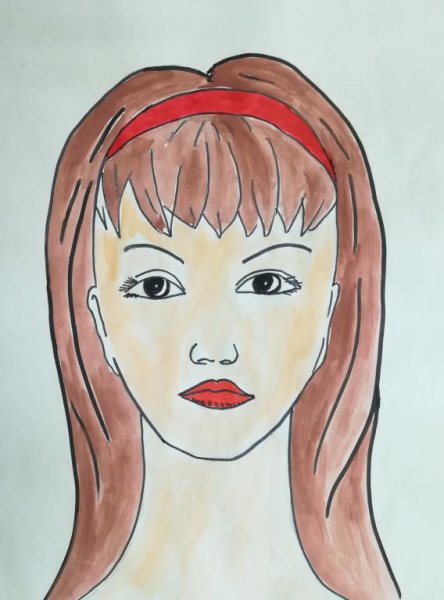 Детские рисунки ко Дню матери